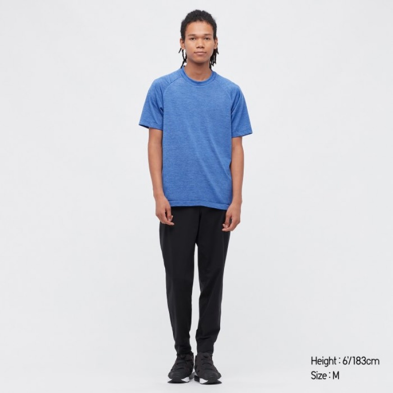 Uniqlo DRY-EX Crew Neck Short-Sleeve Printed T-shirts Dames Wit | 7103860