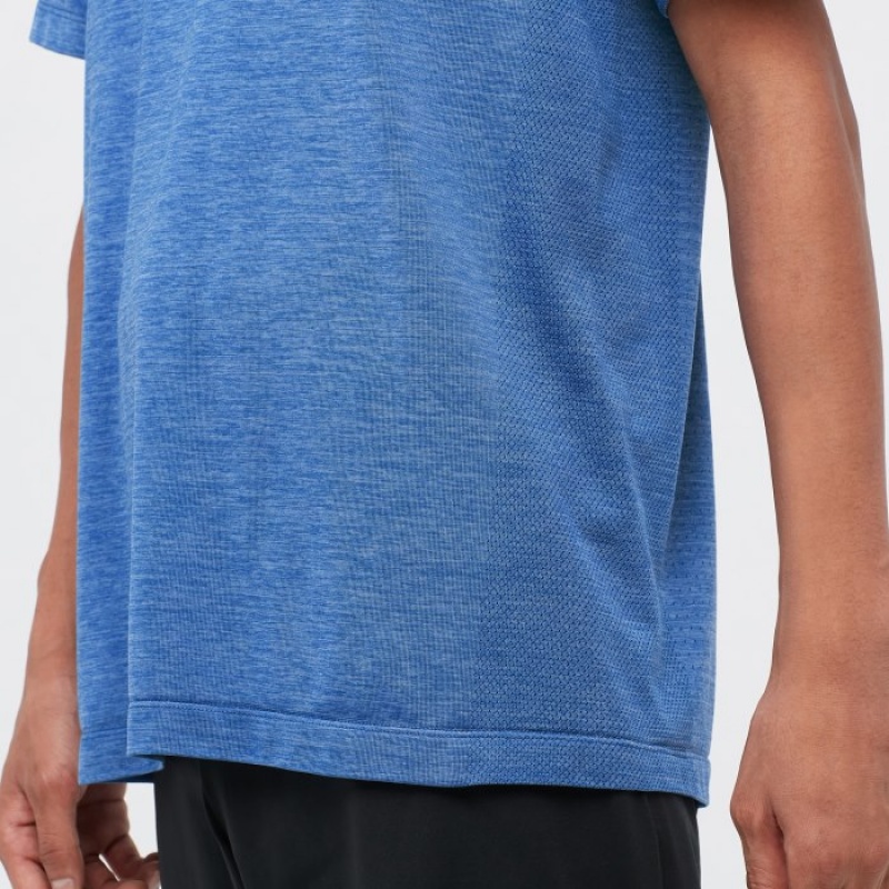 Uniqlo DRY-EX Crew Neck Short-Sleeve Printed T-shirts Dames Wit | 7103860