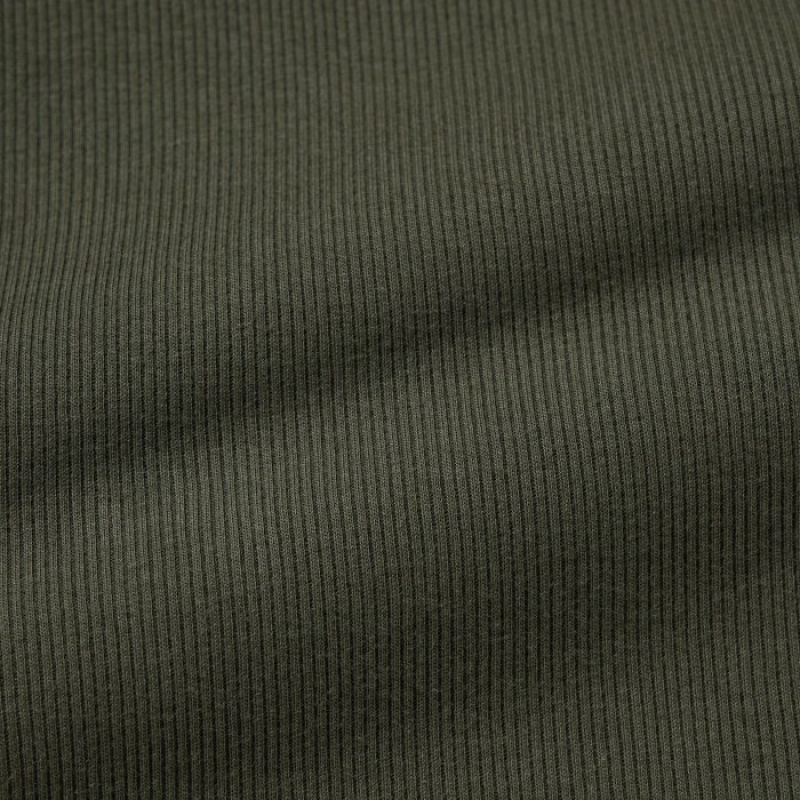 Uniqlo Dry Color Ribbed Tanktop Dames Wit | 9459173