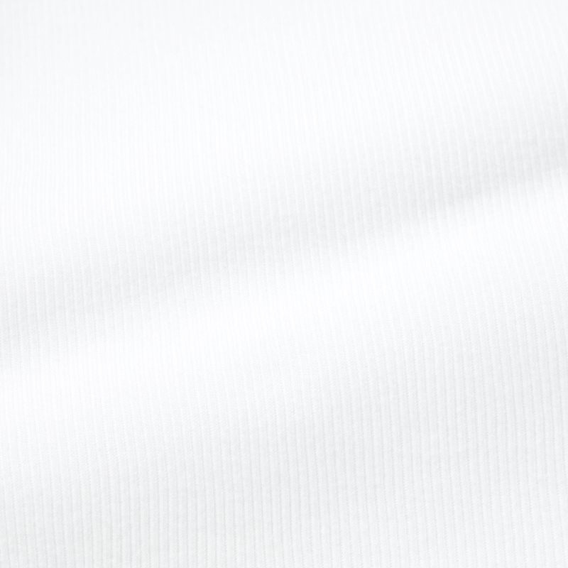Uniqlo Dry Color Ribbed Tanktop Heren Wit | 9873454