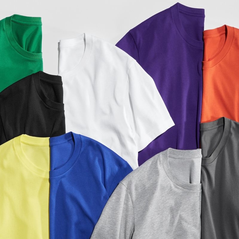 Uniqlo Dry Crew Neck Short-sleeve Color T-shirts Heren Grijs | 848579