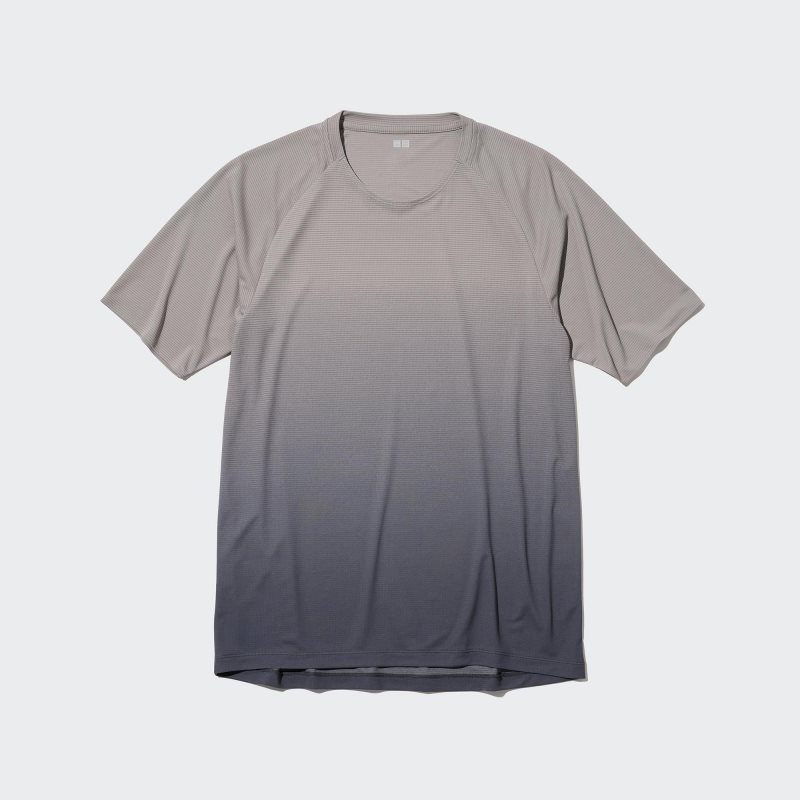 Uniqlo Dry-ex Crew Neck Short-sleeve Lightweight T-shirts Heren Grijs | 1615627
