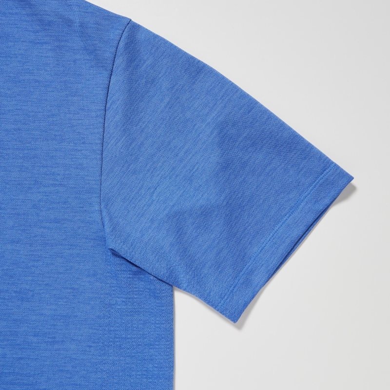 Uniqlo Dry-ex Poloshirt Heren Blauw | 7898890