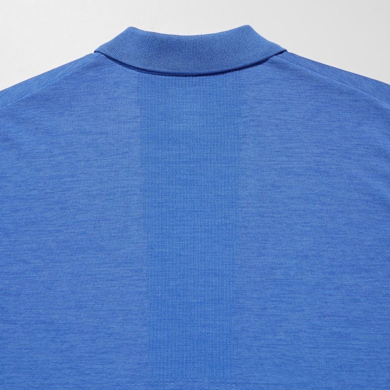 Uniqlo Dry-ex Poloshirt Heren Blauw | 7898890