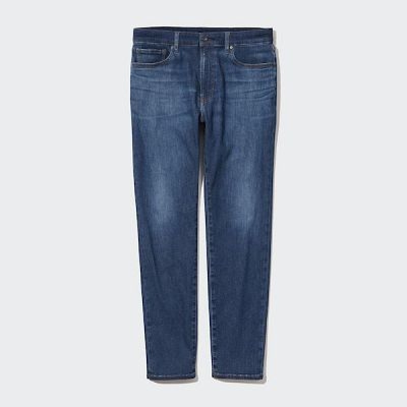 Uniqlo EZY Ultra Stretch Jeans Dames Blauw | 3975953