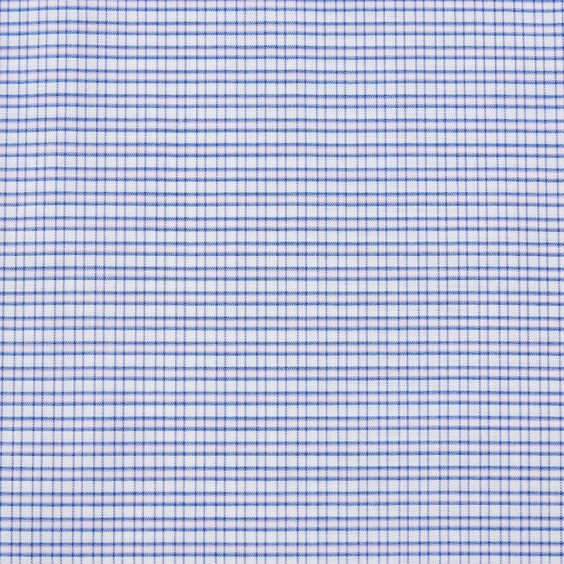 Uniqlo Easy Care Checked Stretch Slim-fit Long-sleeve Overhemd Heren Blauw | 2636171