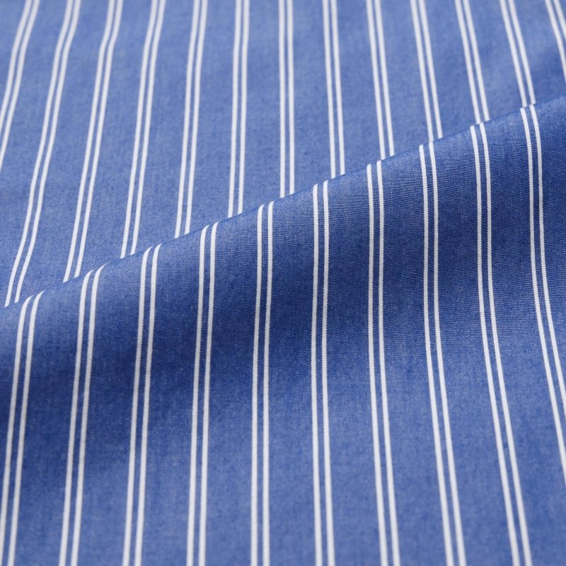 Uniqlo Extra Fine Cotton Broadcloth Long-sleeve Overhemd Heren Blauw | 7130493