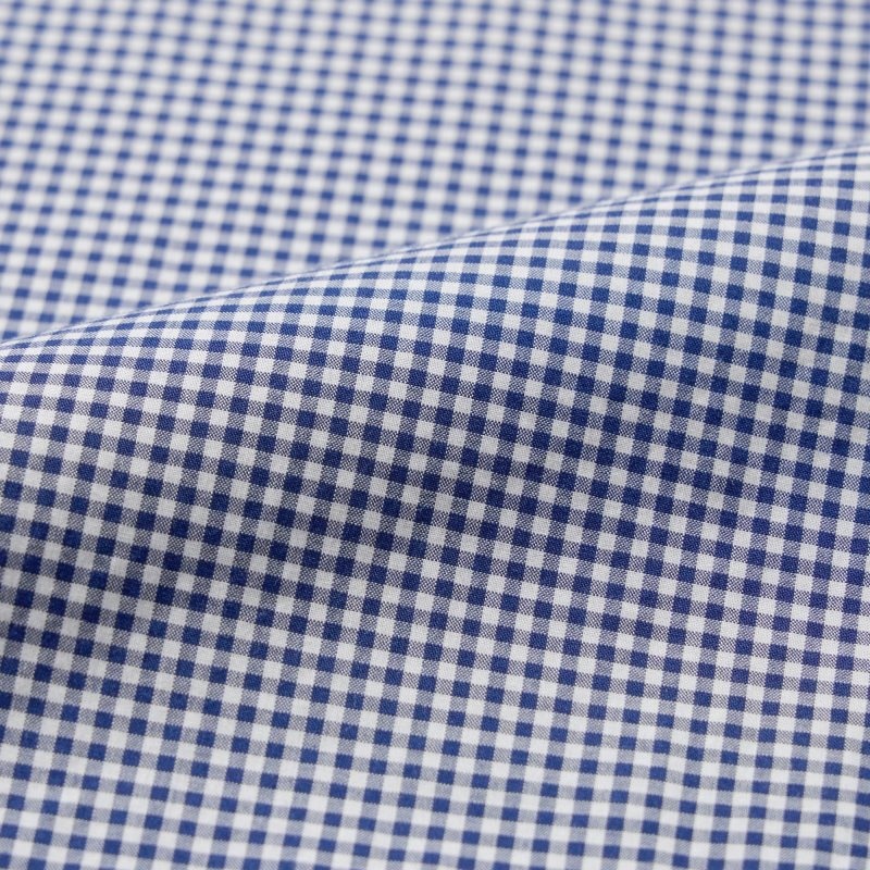 Uniqlo Extra Fine Cotton Broadcloth Long-sleeve Overhemd Heren Blauw | 3776407