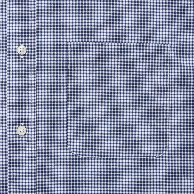 Uniqlo Extra Fine Cotton Broadcloth Long-sleeve Overhemd Heren Blauw | 3776407