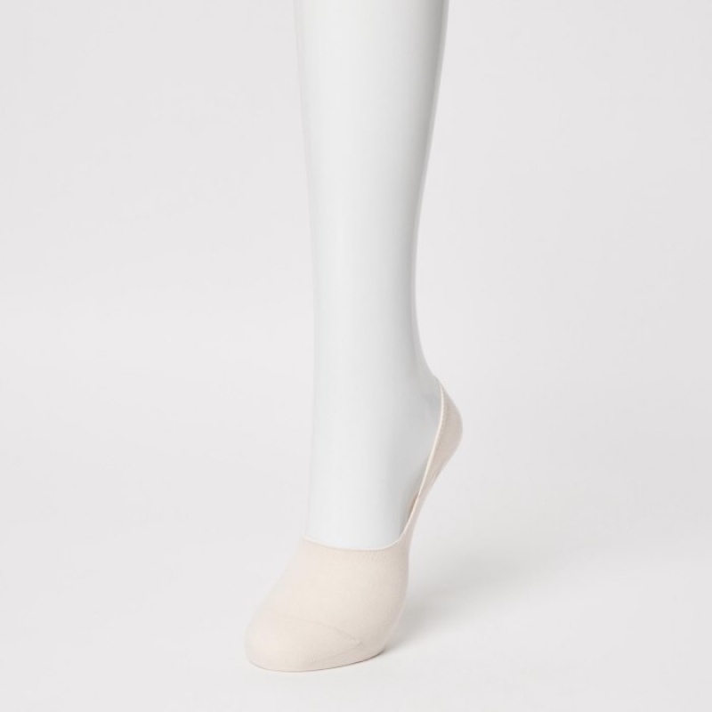 Uniqlo Footsies (3 Pairs) Sokken Dames Wit | 1016318