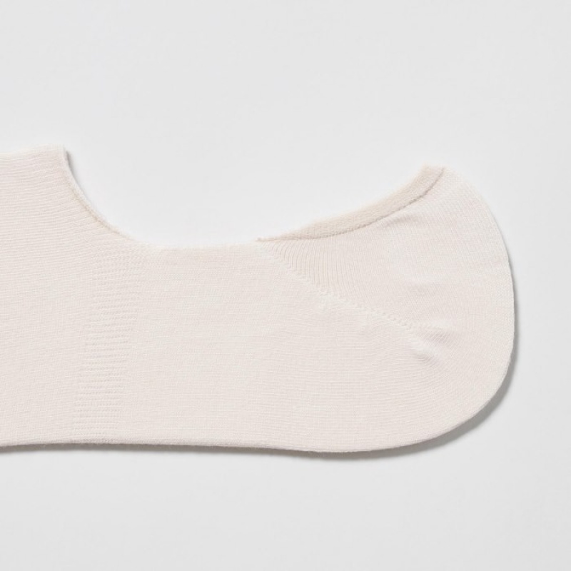 Uniqlo Footsies (3 Pairs) Sokken Dames Wit | 1016318