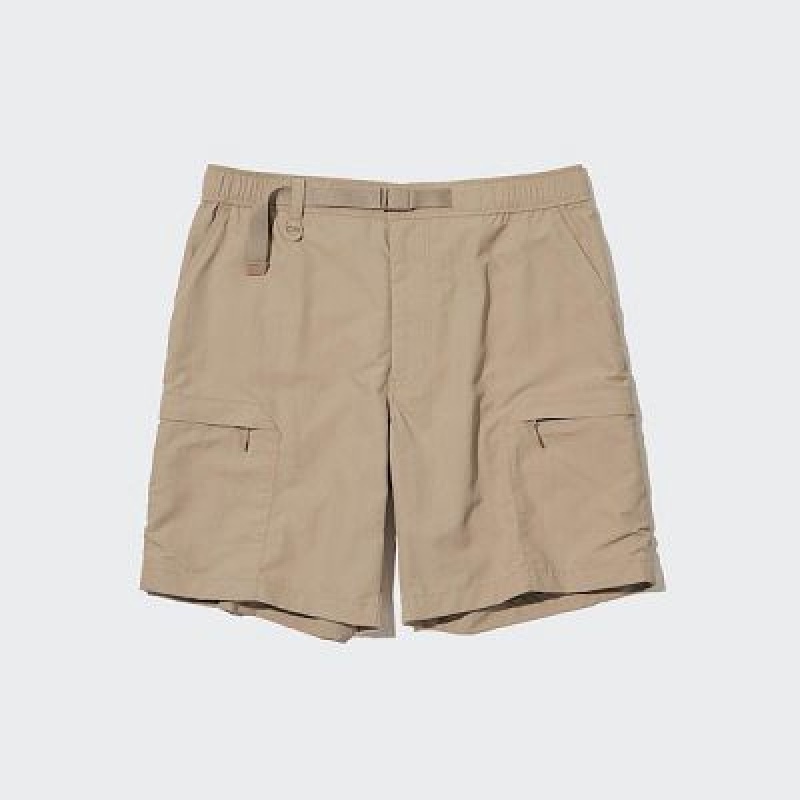 Uniqlo Geared Korte Broek Dames Beige | 6555426