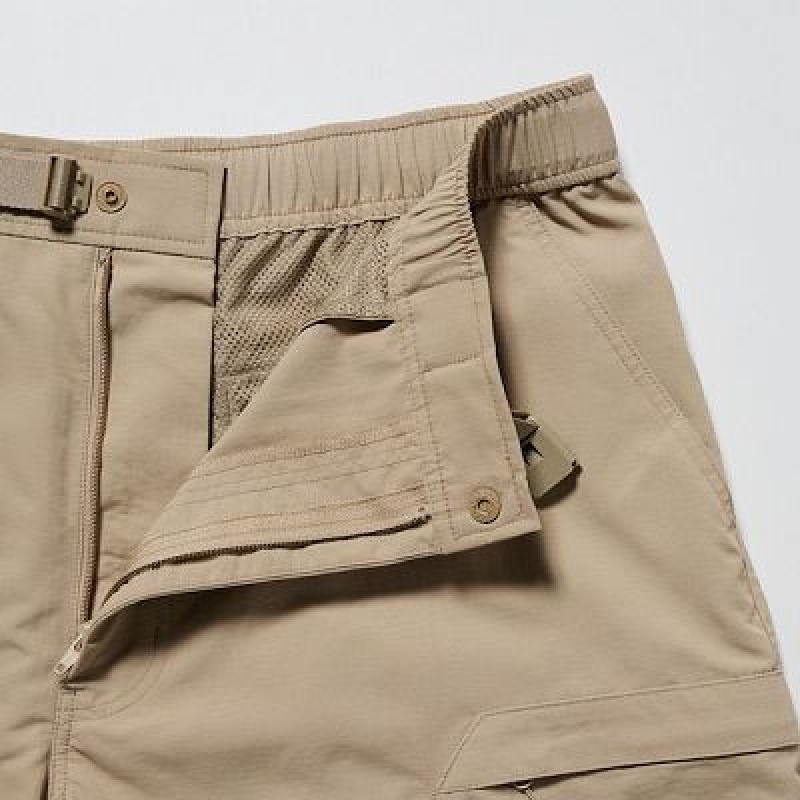 Uniqlo Geared Korte Broek Dames Beige | 6555426
