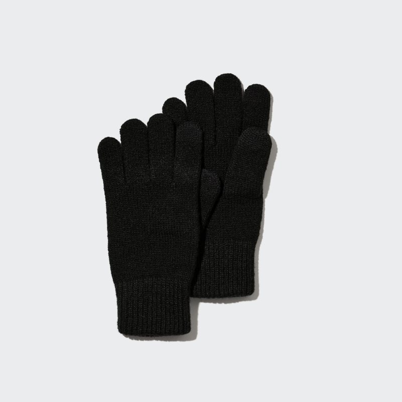 Uniqlo HEATTECH Handschoenen Heren Zwart | 2183927