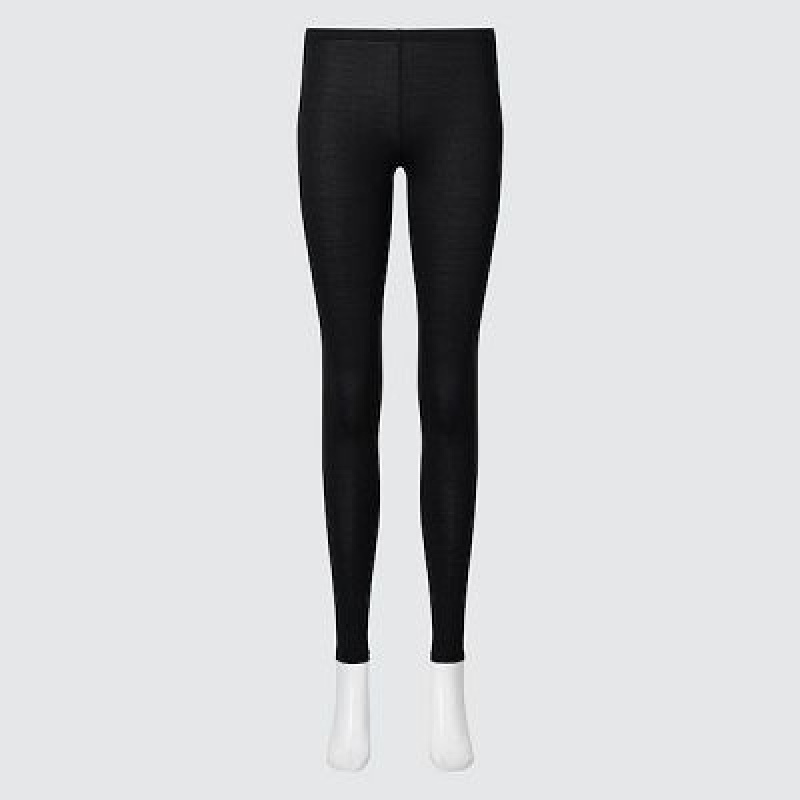 Uniqlo HEATTECH Leggings Dames Grijs | 4352585