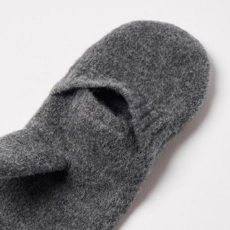 Uniqlo HEATTECH Lining Souffle Yarn Mittens Handschoenen Dames Grijs | 6085302