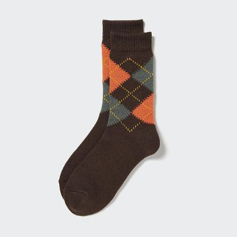Uniqlo HEATTECH Sokken Dames Bruin | 1194314