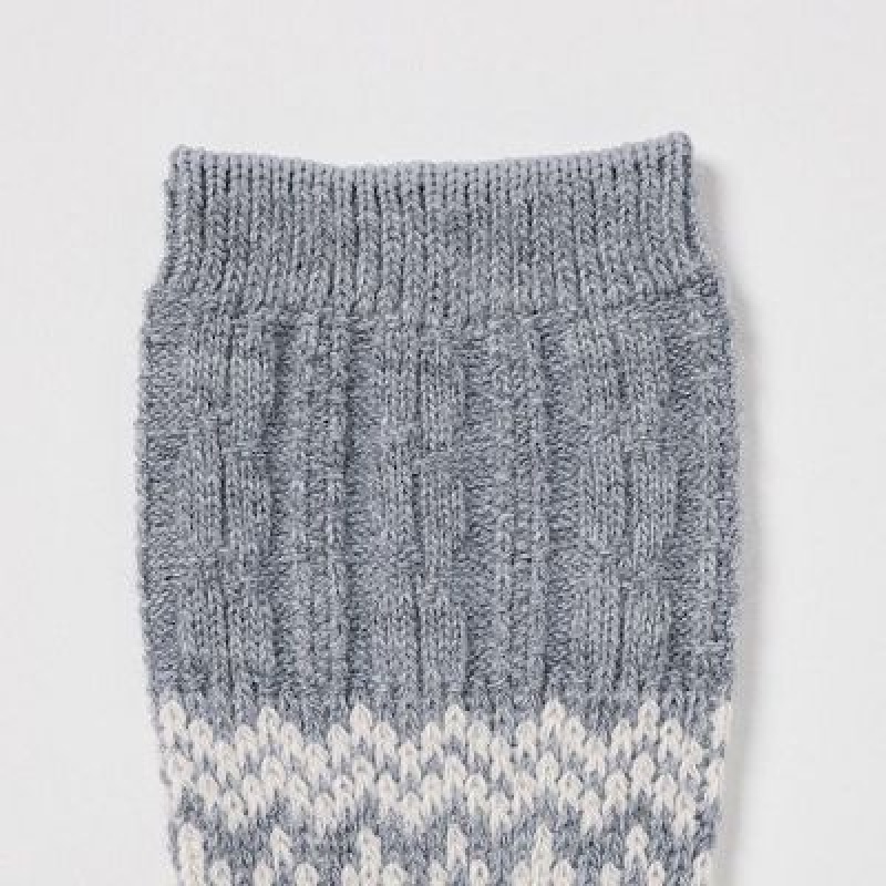Uniqlo HEATTECH Sokken Dames Grijs | 9718798