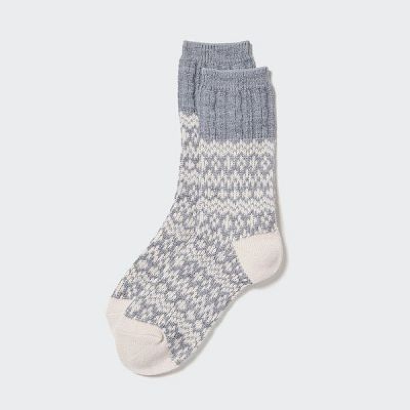 Uniqlo HEATTECH Sokken Dames Grijs | 9718798