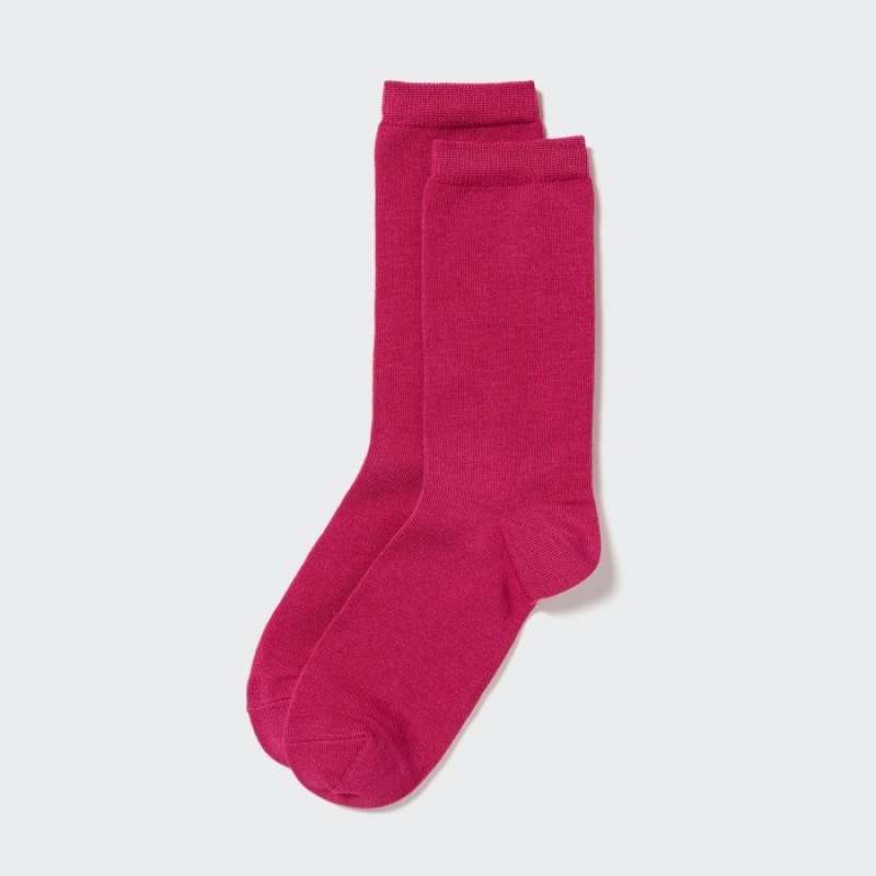 Uniqlo HEATTECH Sokken Dames Roze | 7733618