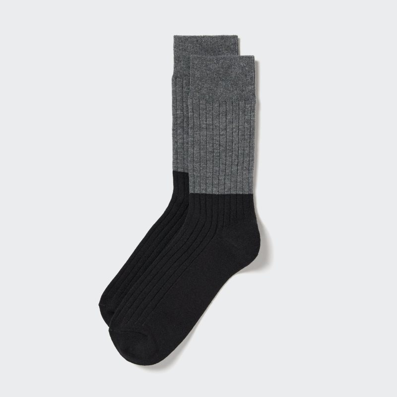 Uniqlo HEATTECH Sokken Heren Zwart | 2358904