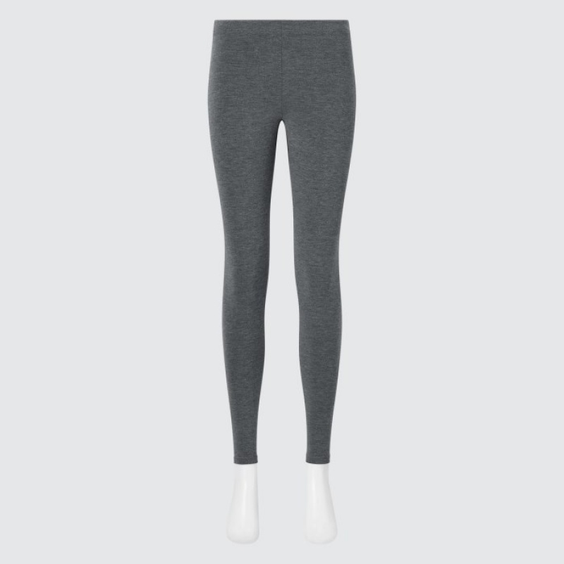 Uniqlo HEATTECH Ultra Warm Leggings Dames Grijs | 5674062