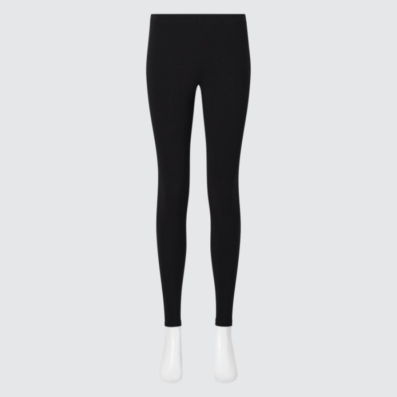 Uniqlo HEATTECH Ultra Warm Leggings Dames Zwart | 9672181