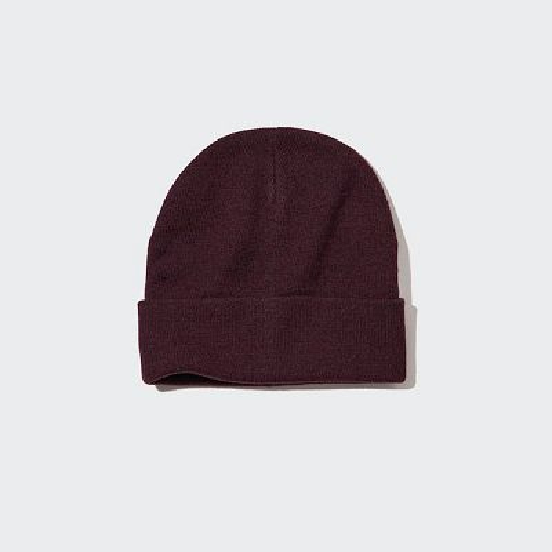 Uniqlo HEATTECH Watch Caps Dames Bordeaux | 7546874