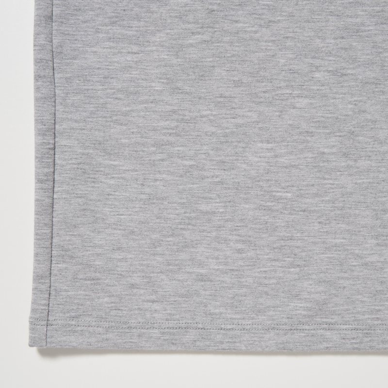 Uniqlo Heattech Cotton Crew Neck Extra Warm T-shirts Heren Grijs | 2517605