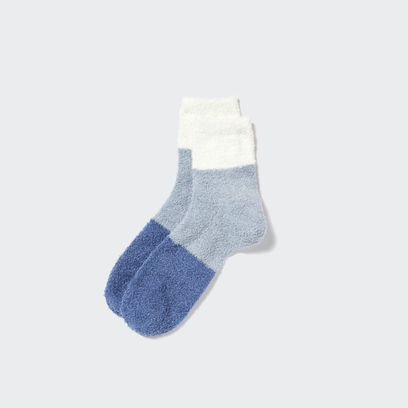 Uniqlo Heattech Fluffy Sokken Heren Wit | 117308