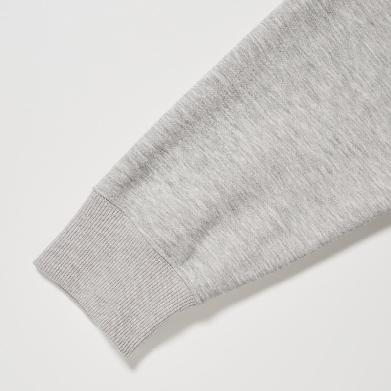 Uniqlo Heattech Pile Lined Sweat Full-zip Hoodie Heren Grijs | 1575715