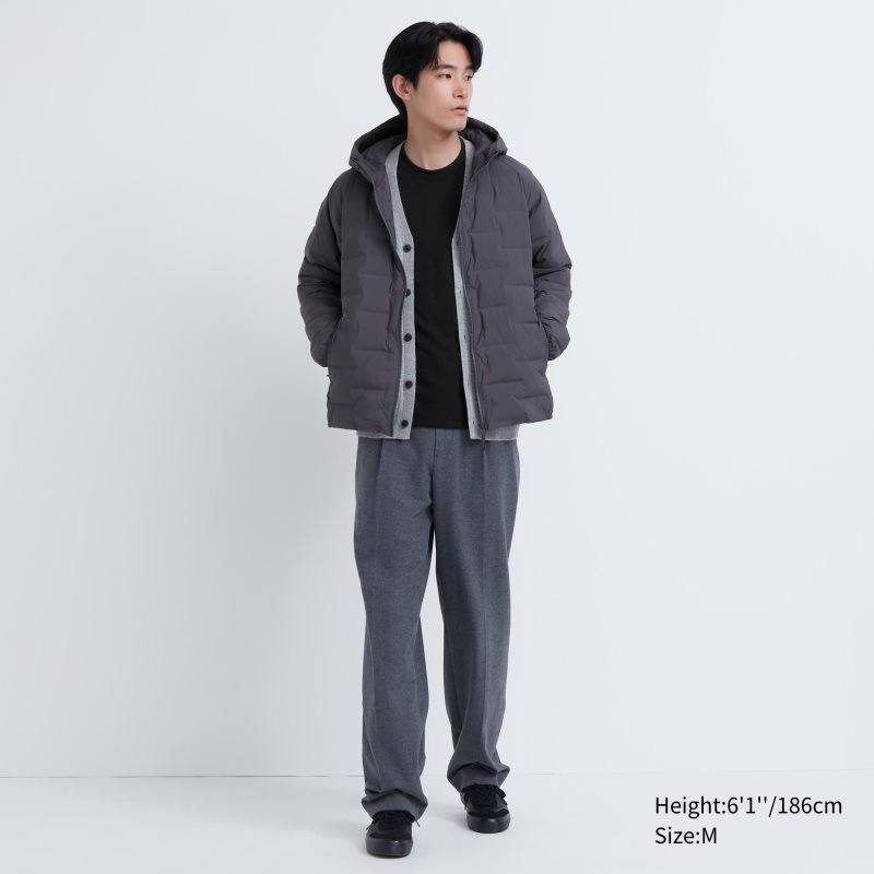 Uniqlo Heattech Ultra Warm Crew Neck T-shirts Heren Zwart | 6663473