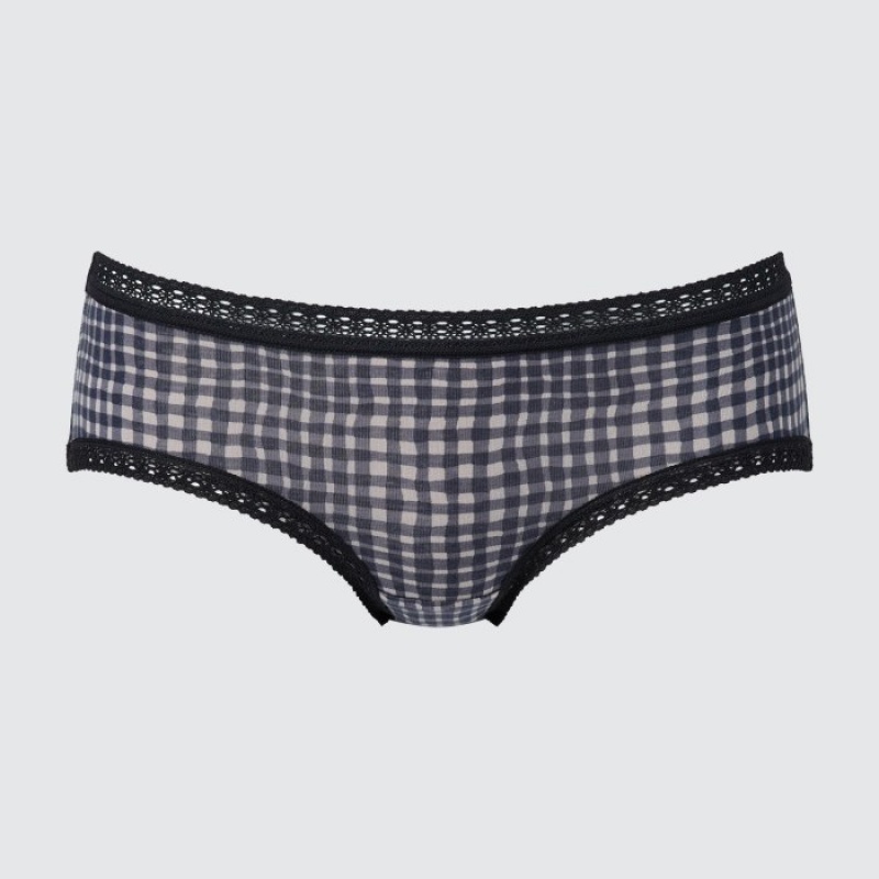 Uniqlo Hip Huggers Slips Dames Zwart | 7559061