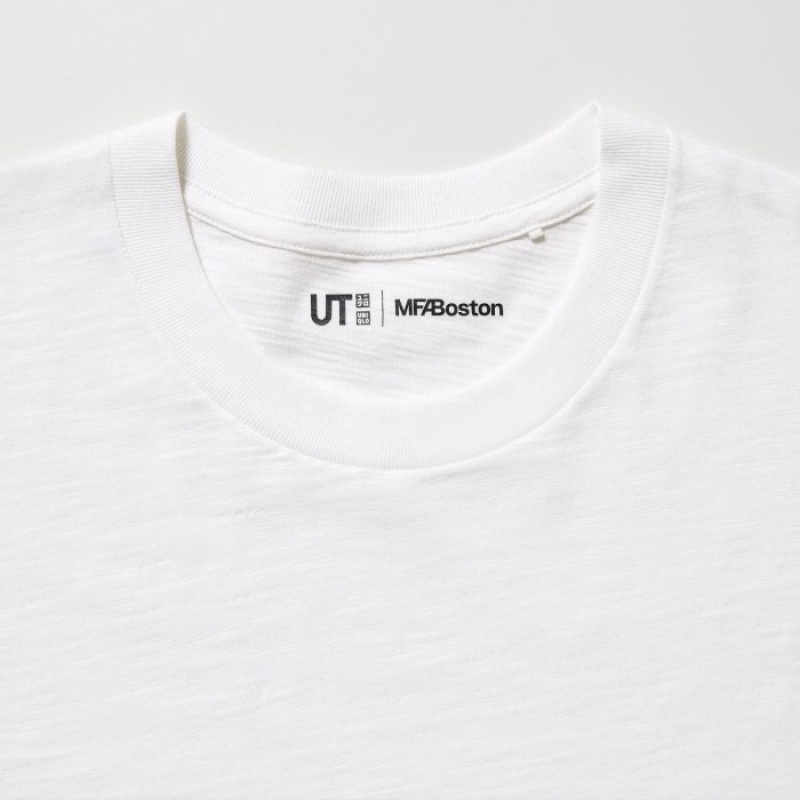 Uniqlo Hokusai UT Short Sleeve T-shirts Dames Wit | 1539954