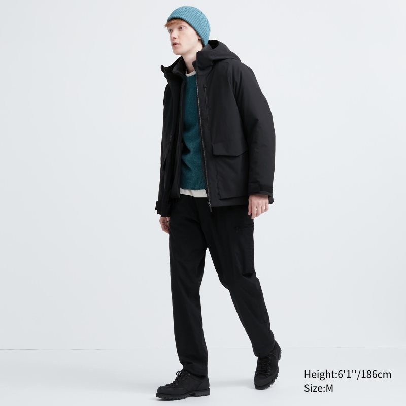 Uniqlo Hybrid Down 3d Cut Parka Heren Groen | 2044574