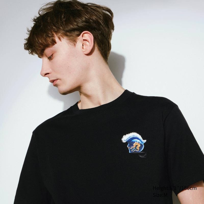 Uniqlo Introduction Of Detective Conan Case Closed Ut Short-sleeve Graphic T-shirts Heren Zwart | 2161403