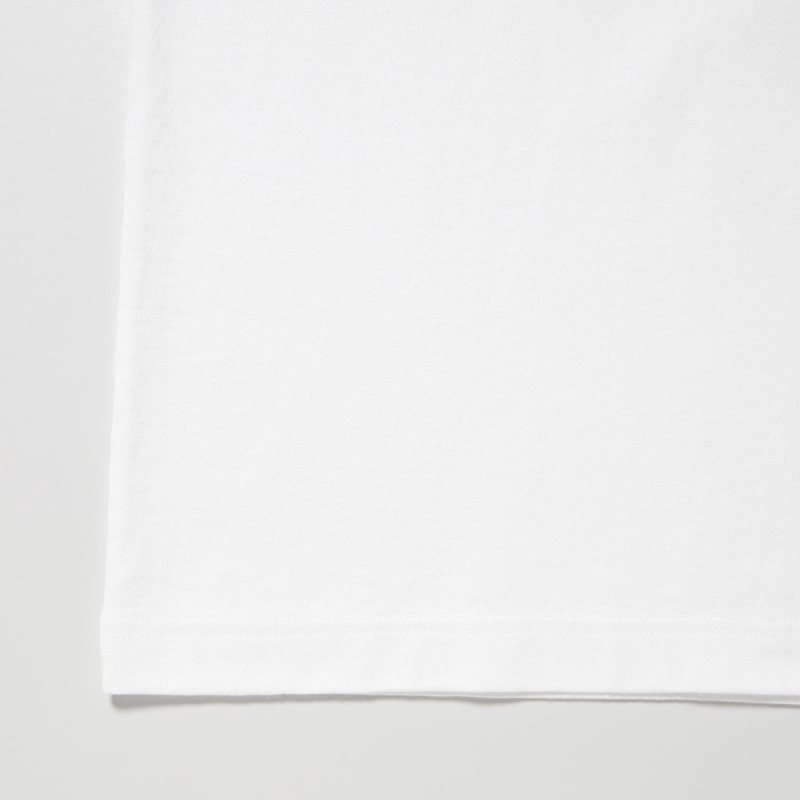 Uniqlo L.A. Eats Ut Oversized Short-sleeve Graphic Burger She Wrote T-shirts Heren Wit | 4179607