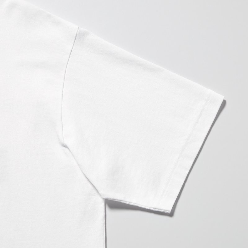 Uniqlo L.A. Eats Ut Oversized Short-sleeve Graphic Burger She Wrote T-shirts Heren Wit | 9030963