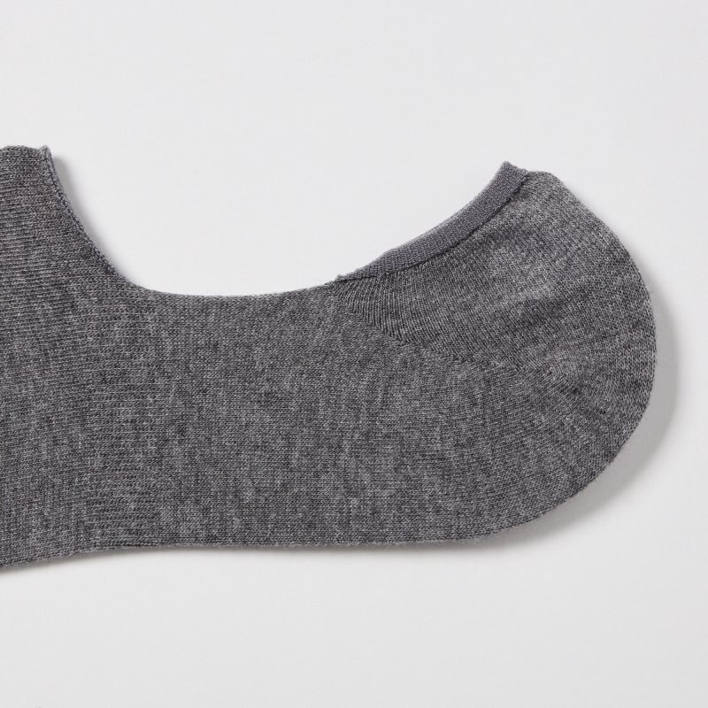 Uniqlo Low Cut Sokken Heren Grijs | 8550019