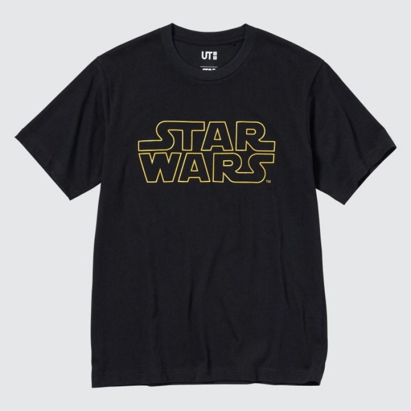 Uniqlo MAGIC FOR ALL FOREVER UT Short-Sleeve T-shirts Dames Zwart | 5885787