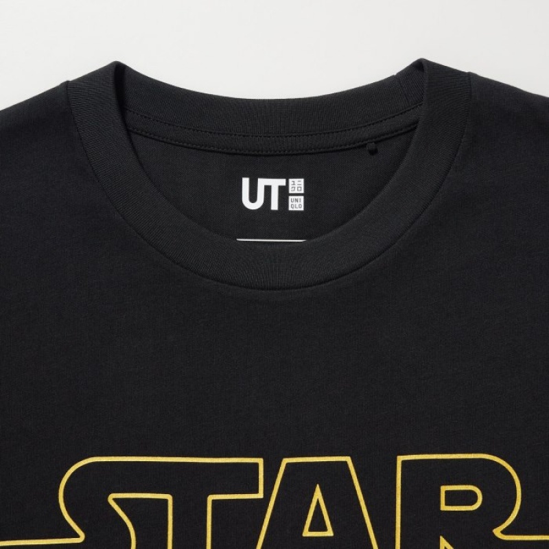 Uniqlo MAGIC FOR ALL FOREVER UT Short-Sleeve T-shirts Dames Zwart | 5885787