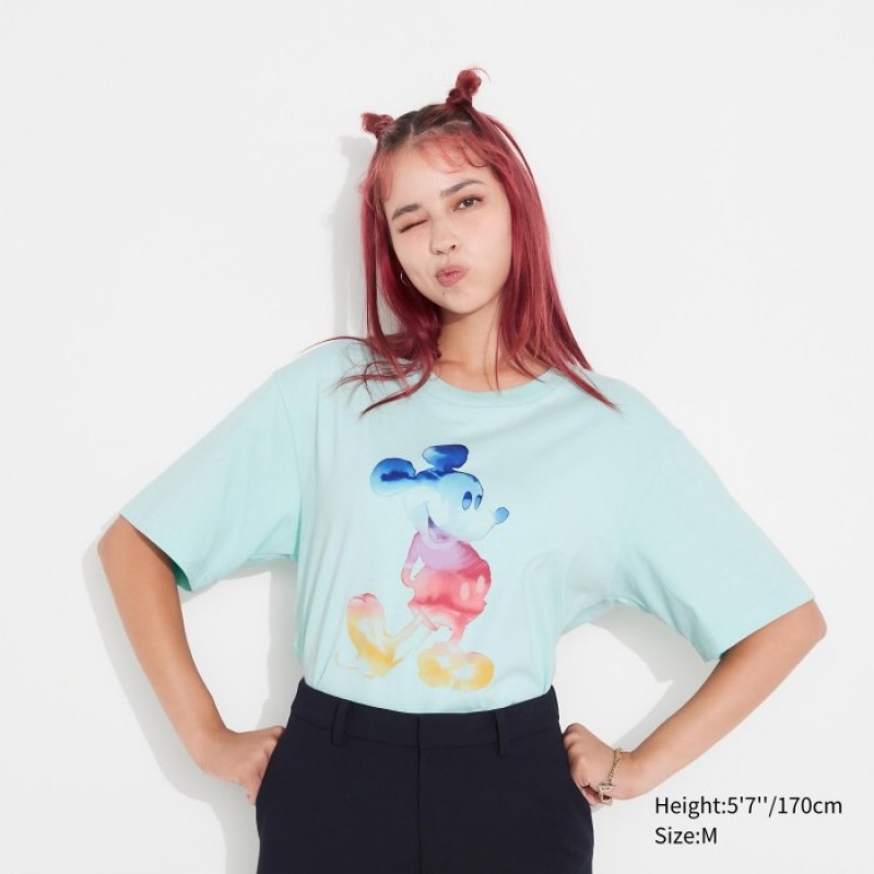 Uniqlo MAGIC FOR ALL FOREVER UT Short-Sleeve T-shirts Dames Groen | 9005005