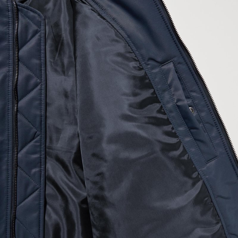 Uniqlo Ma-1 Jassen Heren Zwart | 7129473