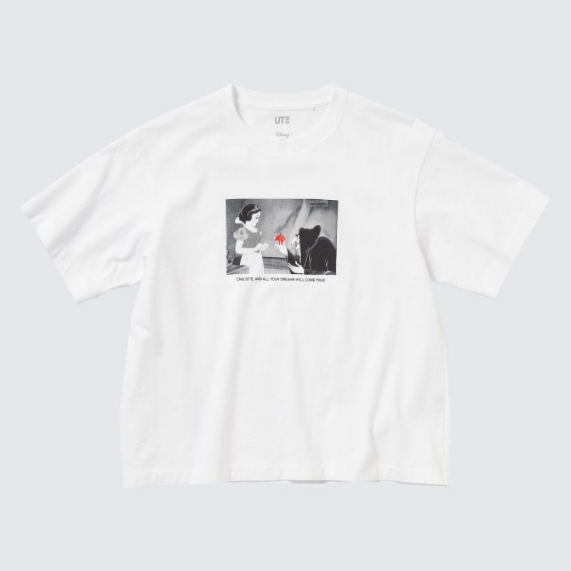 Uniqlo Magic For All Favorites UT Short-Sleeve T-shirts Dames Wit | 2317209