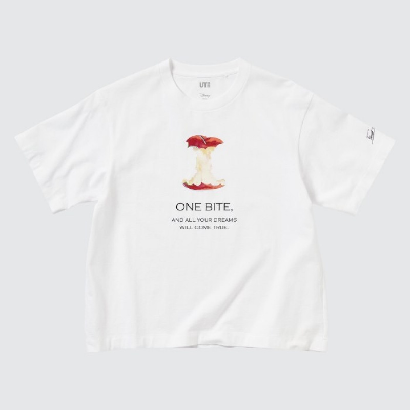 Uniqlo Magic For All Favorites UT Short-Sleeve T-shirts Dames Wit | 1239860