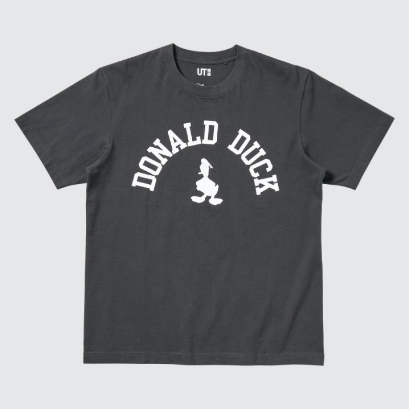 Uniqlo Magic For All Favorites UT Short-Sleeve T-shirts Dames Grijs | 13800