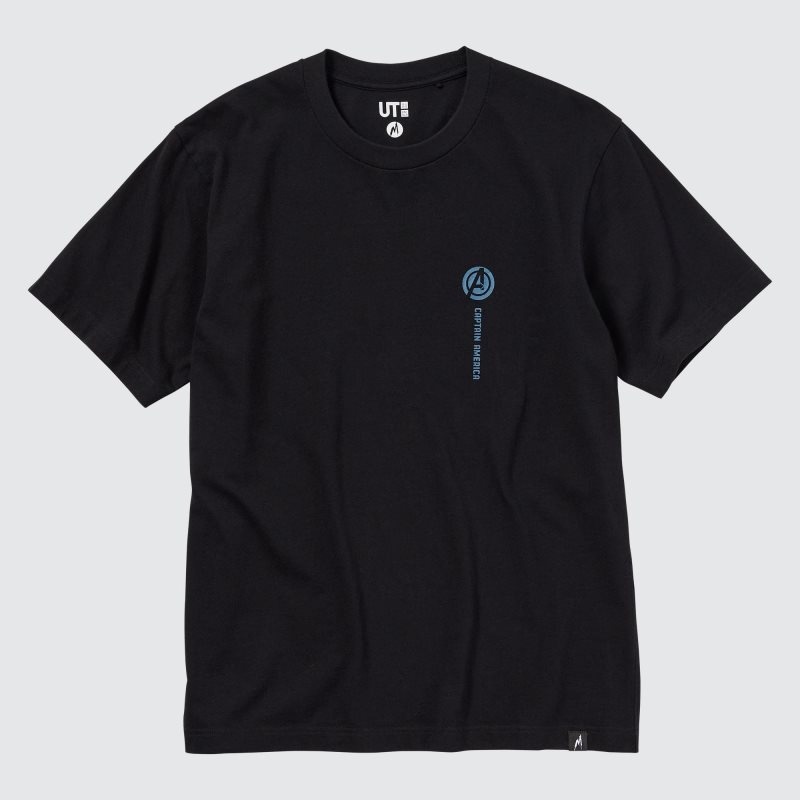 Uniqlo Marvel Art Collection By Mondo Ut Short Sleeve Graphic T-shirts Heren Zwart | 785251