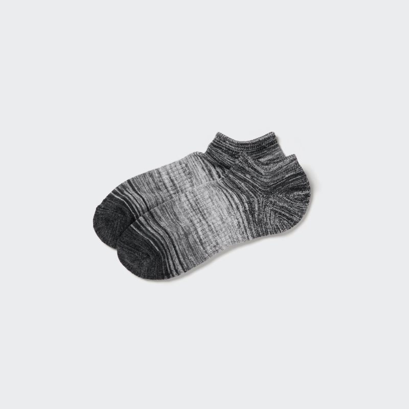 Uniqlo Melange Short Sokken Heren Grijs | 1868599