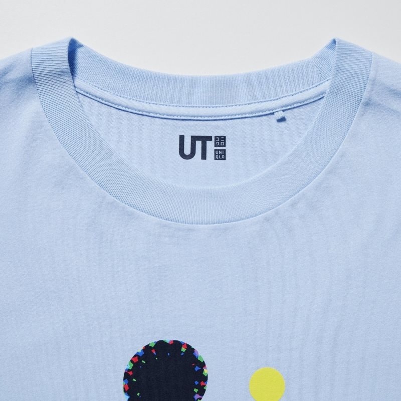 Uniqlo Mickey Stands Ut Short Sleeve Graphic T-shirts Heren Blauw | 8868212