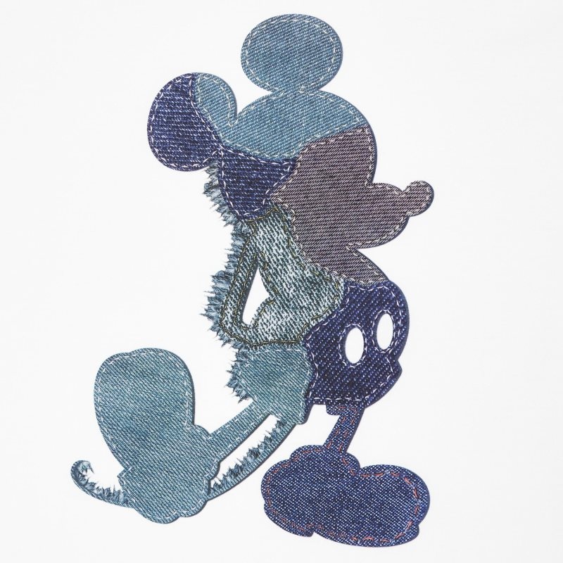 Uniqlo Mickey Stands Ut Short-sleeve Graphic T-shirts Heren Wit | 4293536